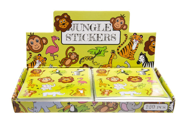 Wild Animal Sticker Sheet - Single
