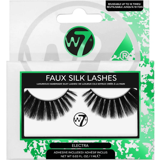 W7 Cosmetics Faux Silk False Fake Eyelashes - Electra