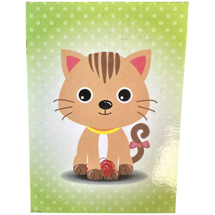 Cute Pets Mini Notebook - Assorted