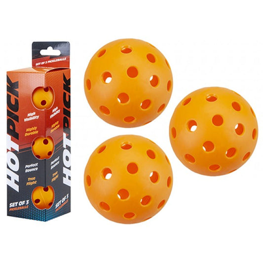 Pickleball Balls - Set of 3 26g Game Weighing 26g