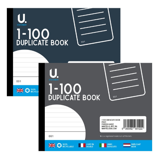 Duplicate Book 1-100 - Single Assorted