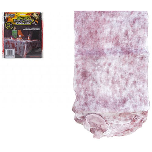 Halloween Bloody Gauze Decoration - 60" x 84"