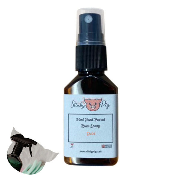 Stinky Pig Highly Scented Small Room Spray - 30ml Deep Clean