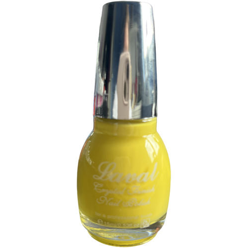 Laval Cosmetics Crystal Finish Nail Polish - Pastel Yellow