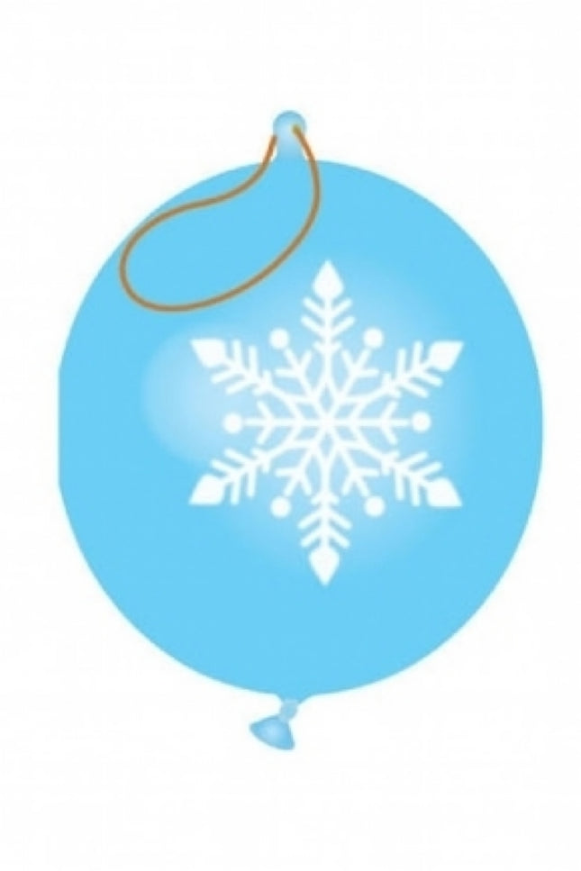 Snowflake Punch Balloons - 6 Pack