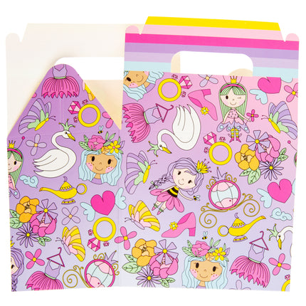 Princess Party Food Lunch Boxes - 6 Pack