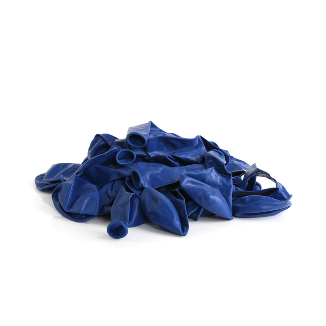 Pearlised Royal Blue 7" Latex Balloons – 50 Pack