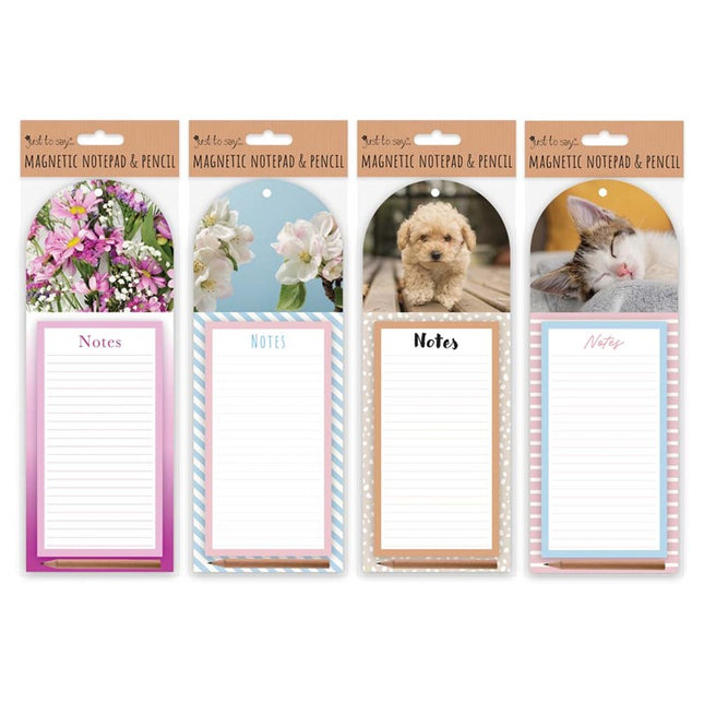 Magnetic Notepad & Pencil