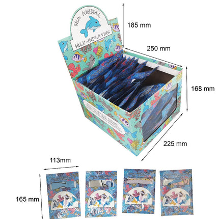 Sealife Self-Inflating Handheld Balloons - 6 Pack