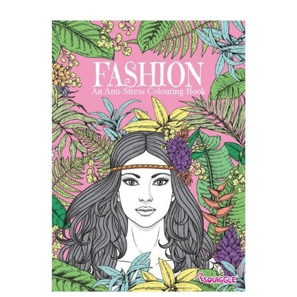 A4 Fashion/Fantasy Colouring Book