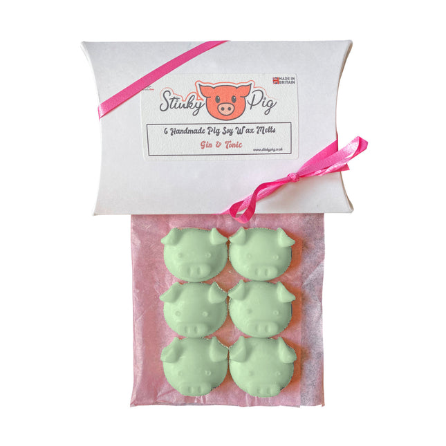 6 Pack Wax Melt Pigs - Gin & Tonic