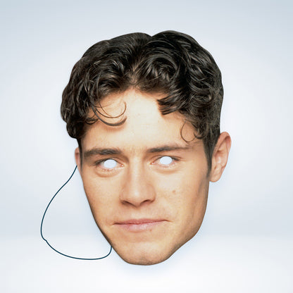 Howard Donald Party Mask – Full Face Cardboard Mask Eye Cut-Outs Parties