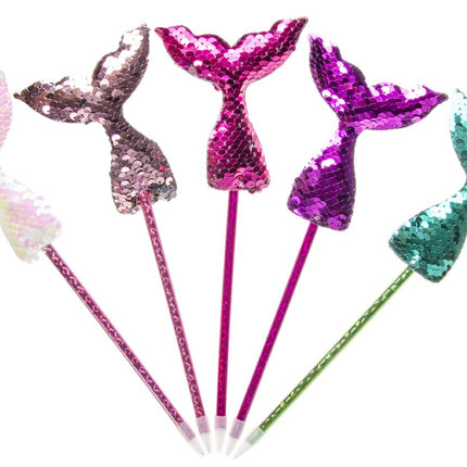 Mermaid Sequin Ballpoint Pen - Single
