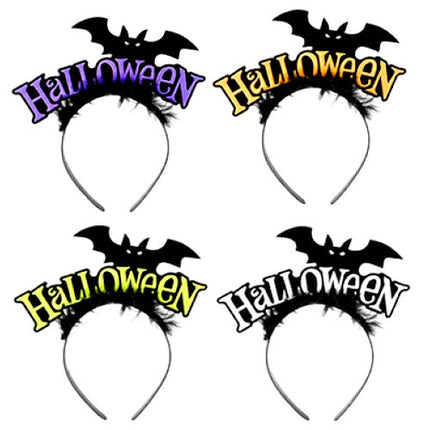 Halloween Bat Headband - Single Assorted