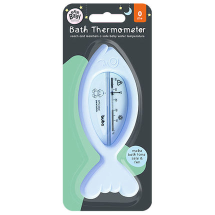 Blue Fish Shaped Baby Bath Thermometer