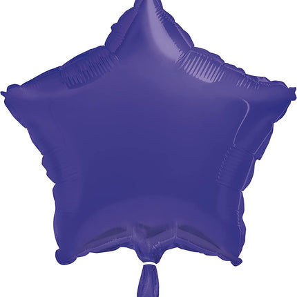 Purple 18" Star Foil Balloon