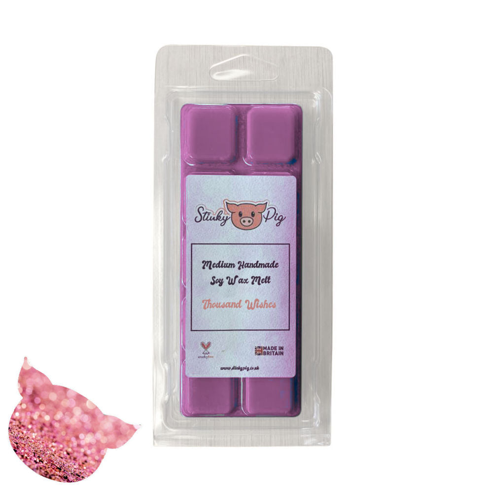 Stinky Pig Highly Scented Soy Wax Melt Clam - 50g Thousand Wishes