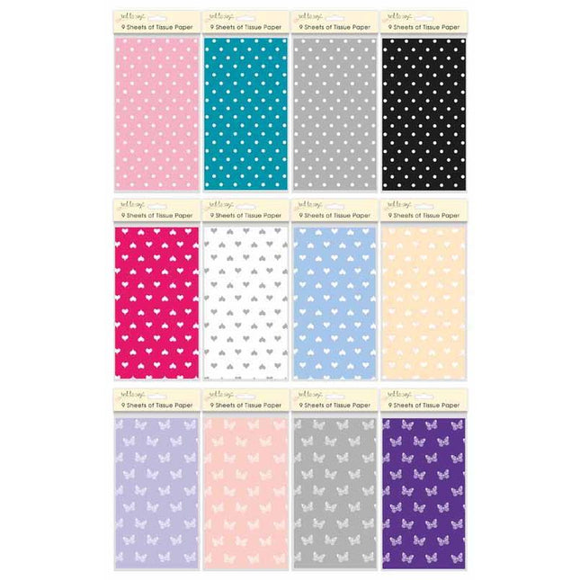 Printed Tissue Paper - Assorted