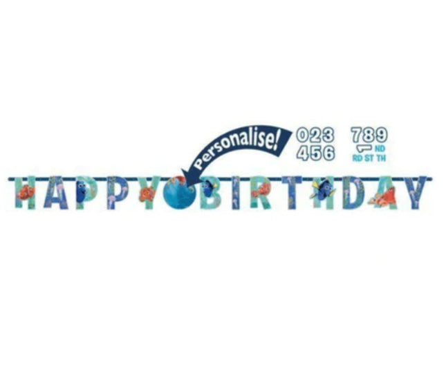 Finding Dory "Any Age" Sticker Banner