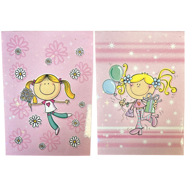 Girls Mini Notebook - Assorted