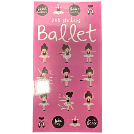 Ballet Sticker Book - 240 Stickers