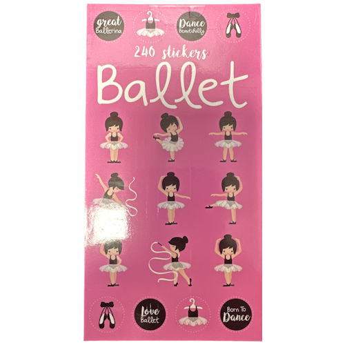 Ballet Sticker Book - 240 Stickers