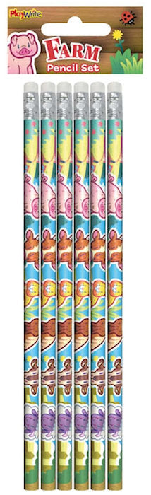 Farm Pencils - 6 Pack