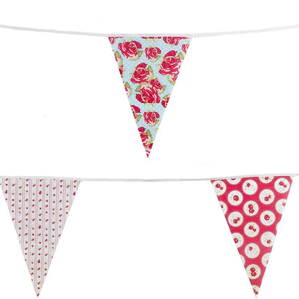 C1005 Shabby Chic Vintage 10m Triangle Bunting
