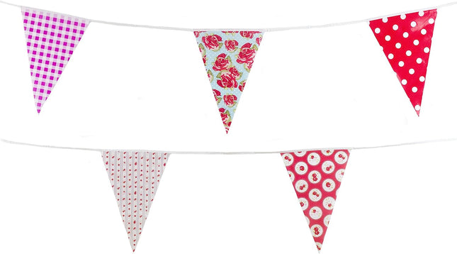 C1005 Shabby Chic Vintage 10m Triangle Bunting