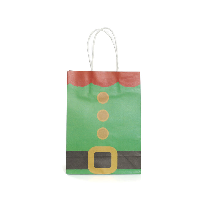 Elf Suit Paper Party Bags – 6 Pack