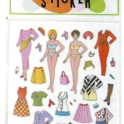 Fashion Show Sticker - 6 Pack