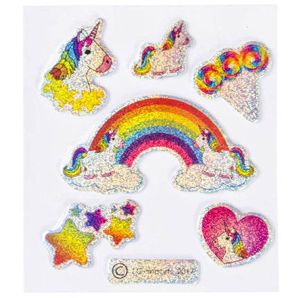 Shiny Unicorn Sticker Sheet - Single
