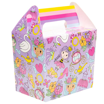 Princess Party Food Lunch Boxes - 6 Pack