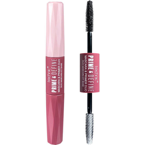 Technic Cosmetics Prime & Define Mascara & Primer Duo - Black
