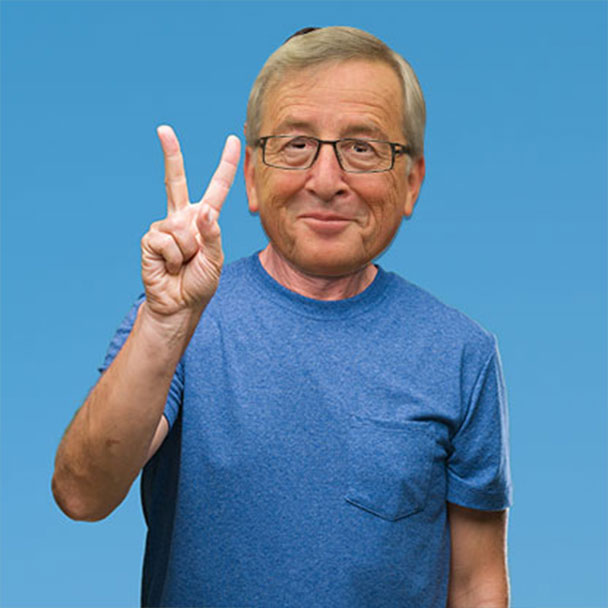 Jean-Claurde Juncker Party Mask