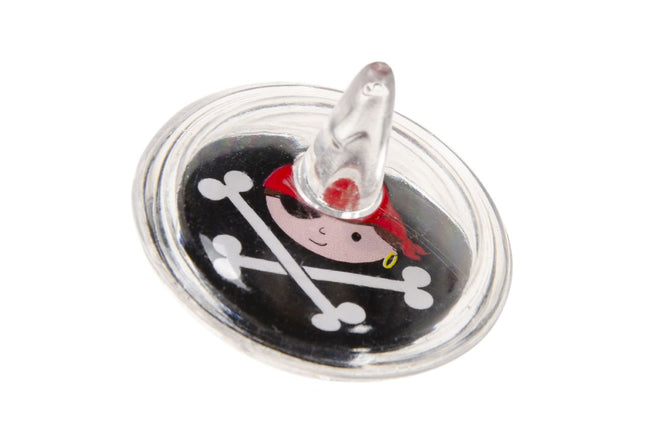Pirate Spinning Tops - 12 Pack