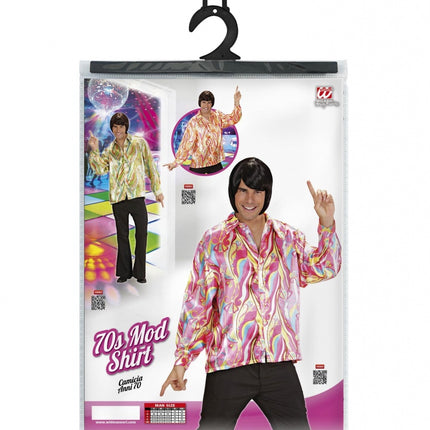 Adult 70's Mod Shirt - M
