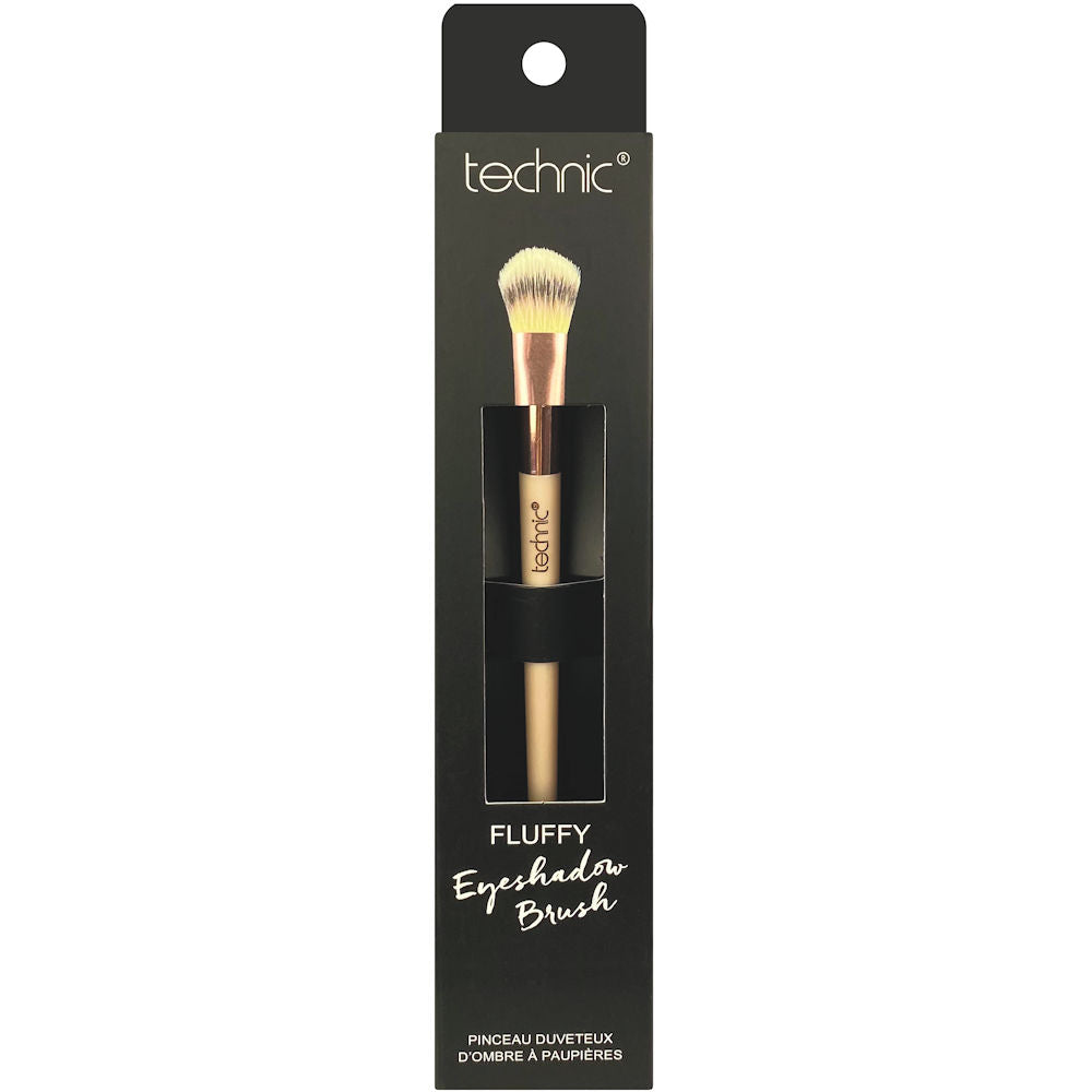 Technic Cosmetics Fluffy Eyeshadow Brush - Makeup Beauty Soft Blend Shadows Define