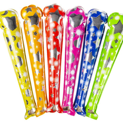 Self-Inflating Stars Baseball Bats - 6 Pack