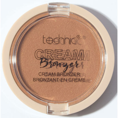 Technic Cosmetics Cream Bronzer - Medium Blendable Long-Lasting Smooth Finish Natural Sun-Kissed Glow