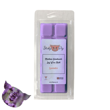 Stinky Pig Highly Scented Soy Wax Melt Clam - 50g Lavender