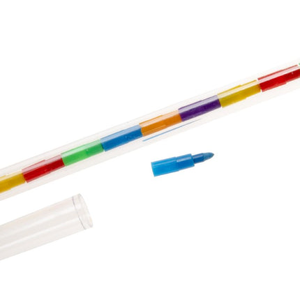 Stacker/Swap Point Colouring Crayons - 6 Pack