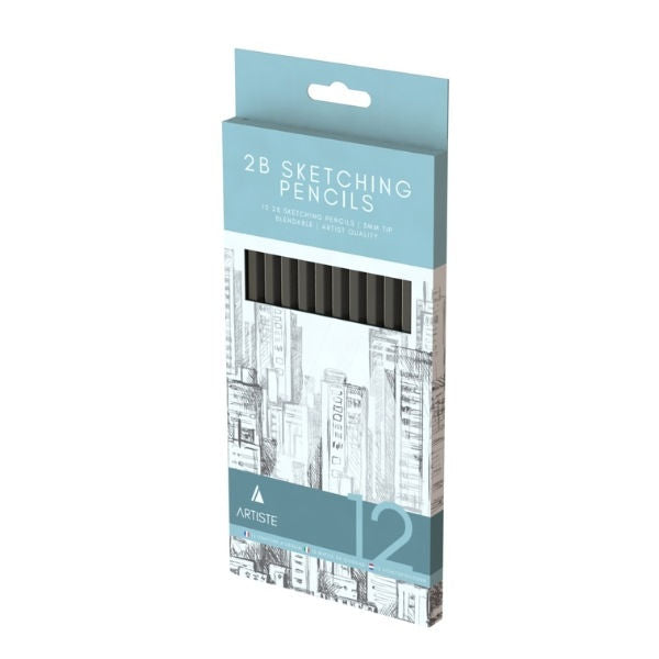 Artist Sketching Pencils - 12 Pack