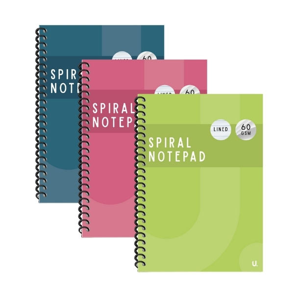 A5 Spiral Notebook - Assorted
