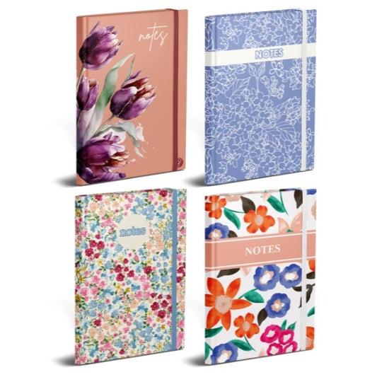 A6 Floral Notebook - Single Assorted