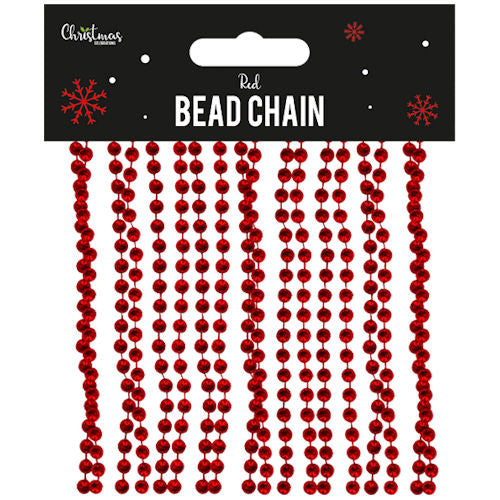 Red Bead Chain - 2.7m