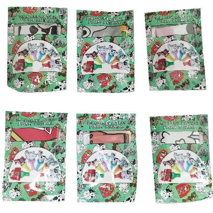 Farm Self-Inflating Handheld Balloons - 6 Pack