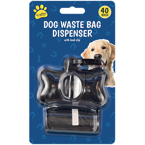 Dog Poo Bag Dispenser - 40 Bags