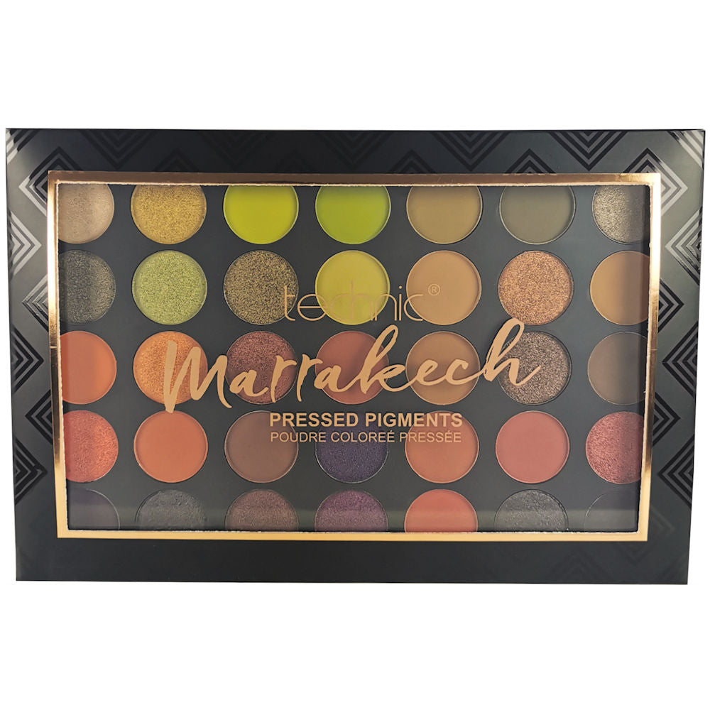 Technic Cosmetics 35 Colour Eyeshadow Palette - Marrakech