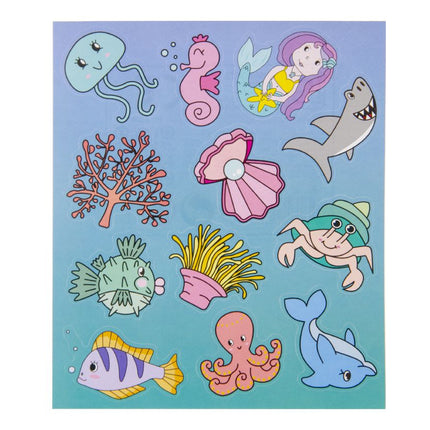 Sea Animal Sticker Sheet - Single